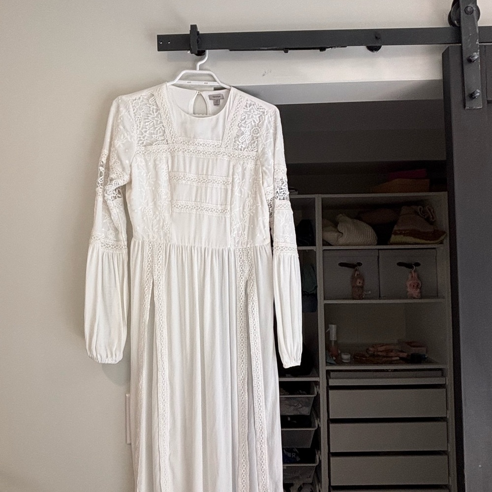 White long Lace blouse